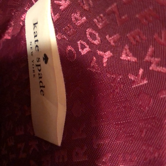 Kate Spade/ large Tote Bag/ Plum - Picture 11 of 14